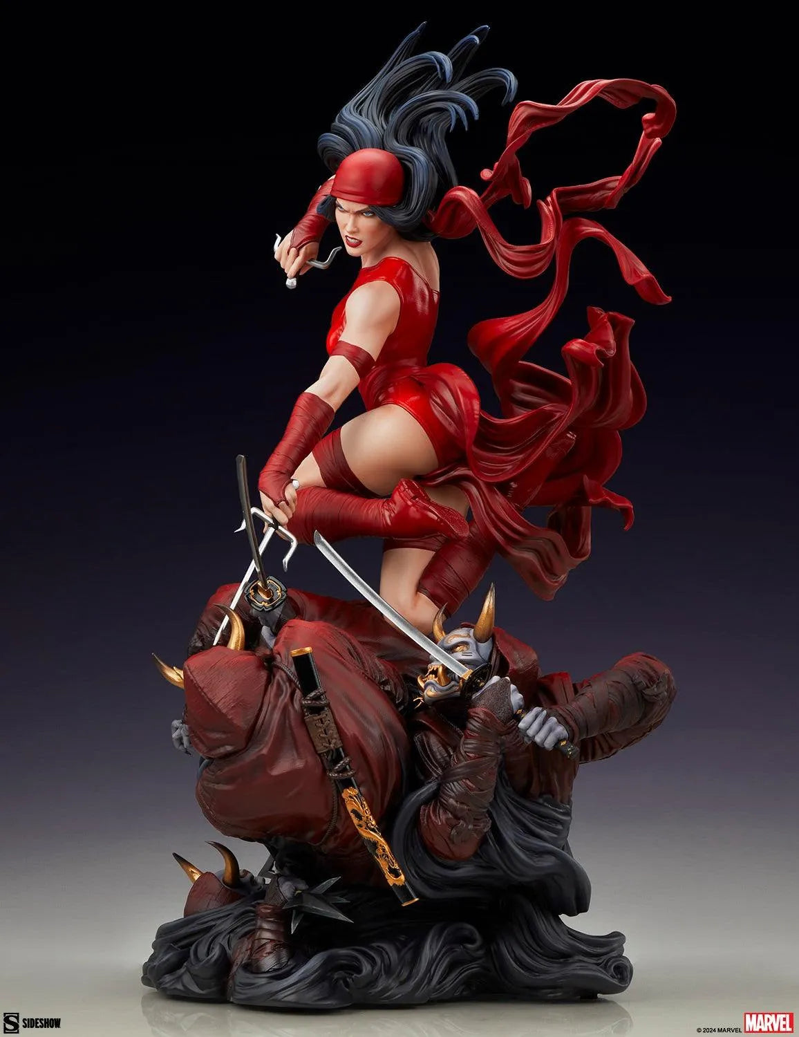 SID300838 Marvel Comics - Elektra Premium Format Statue - Sideshow Collectibles - Titan Pop Culture