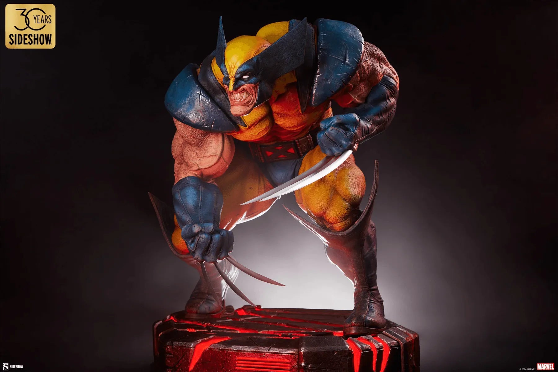 SID300847 X-Men - Wolverine: Berserker Rage Statue - Sideshow Collectibles - Titan Pop Culture