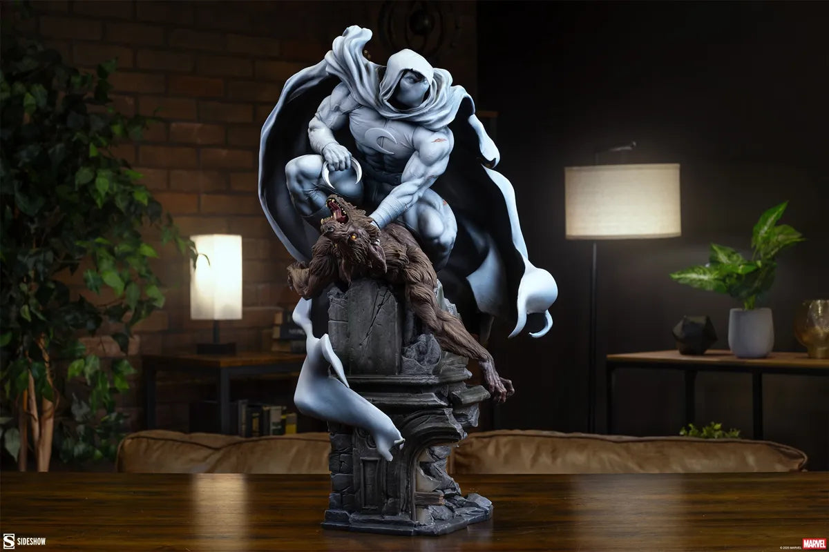 SID300877 Marvel - Moon Knight Premium Format Statue - Sideshow Collectibles - Titan Pop Culture