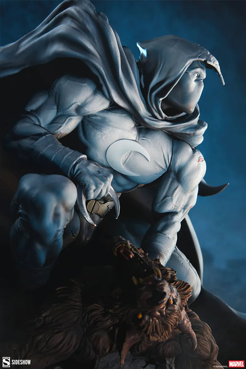 SID300877 Marvel - Moon Knight Premium Format Statue - Sideshow Collectibles - Titan Pop Culture