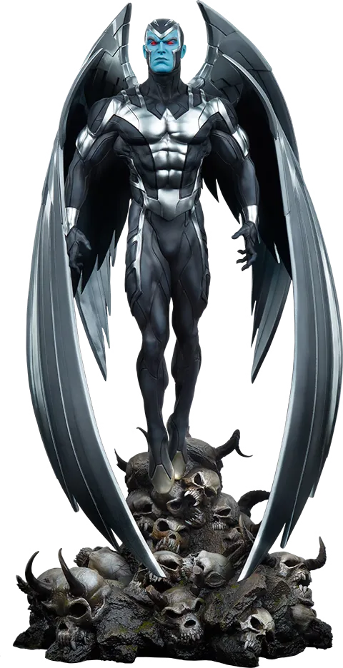 SID3008792 X-Men - Archangel (X-Force Variant) Premium Format Statue - Sideshow Collectibles - Titan Pop Culture
