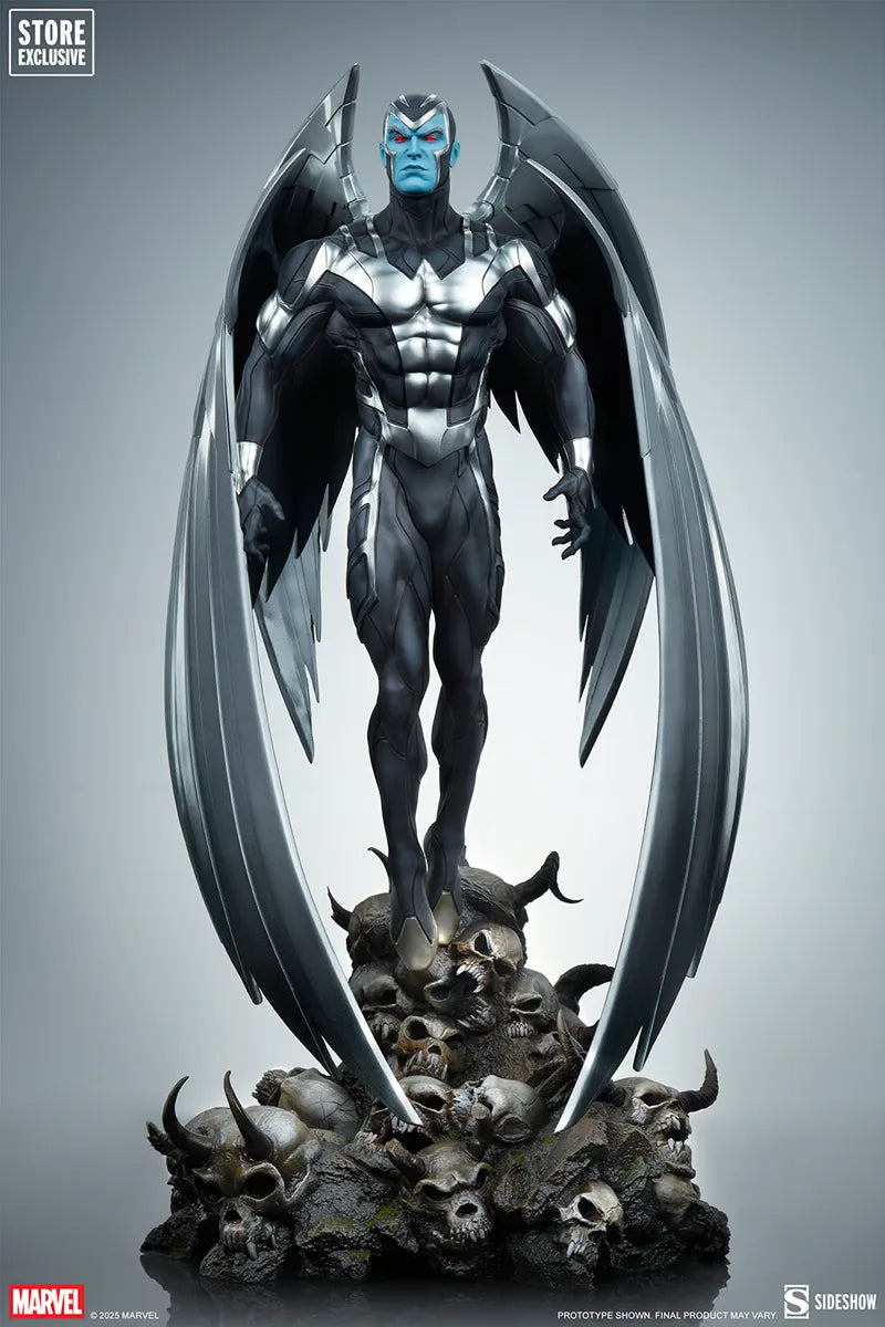 SID3008792 X-Men - Archangel (X-Force Variant) Premium Format Statue - Sideshow Collectibles - Titan Pop Culture