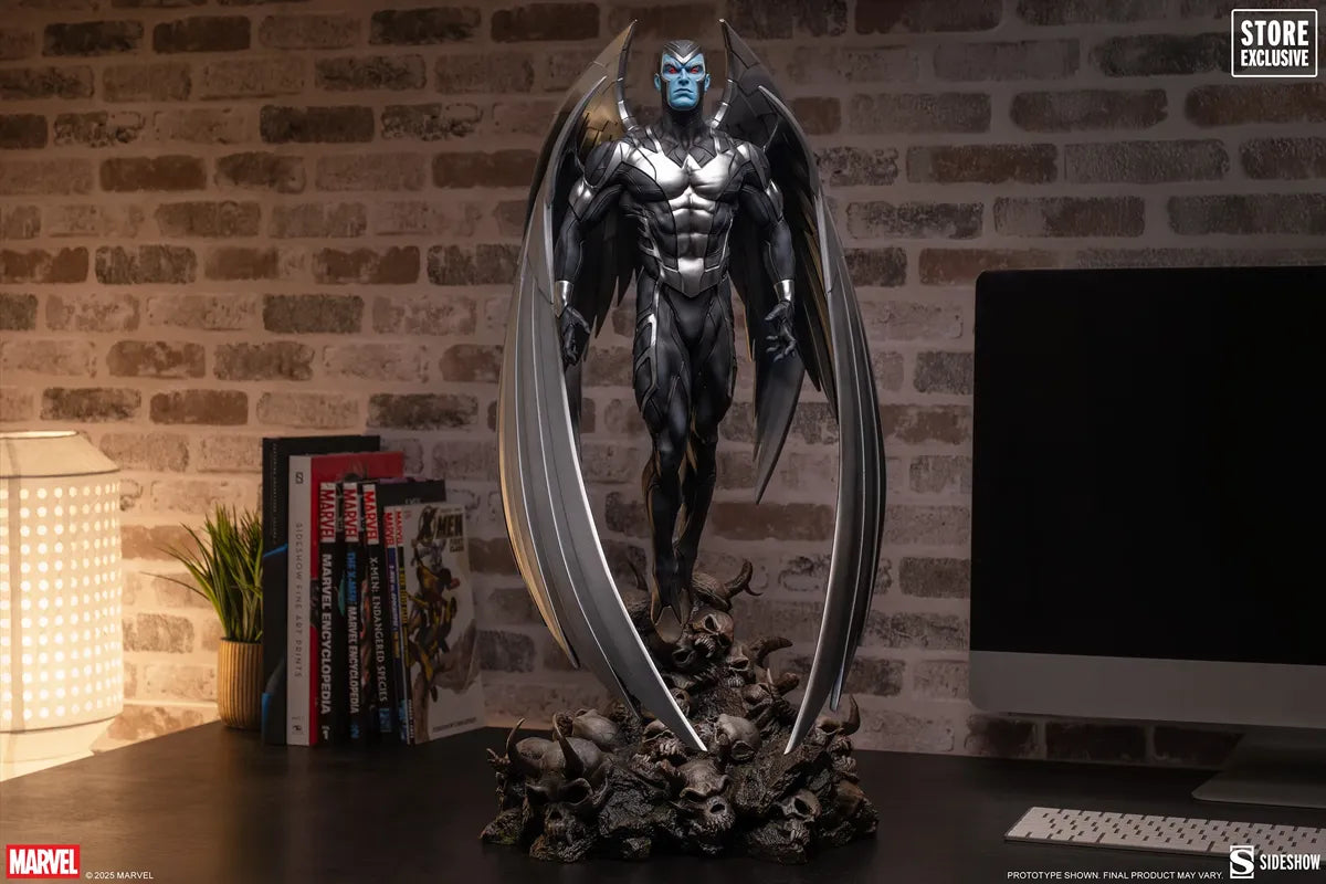 SID3008792 X-Men - Archangel (X-Force Variant) Premium Format Statue - Sideshow Collectibles - Titan Pop Culture