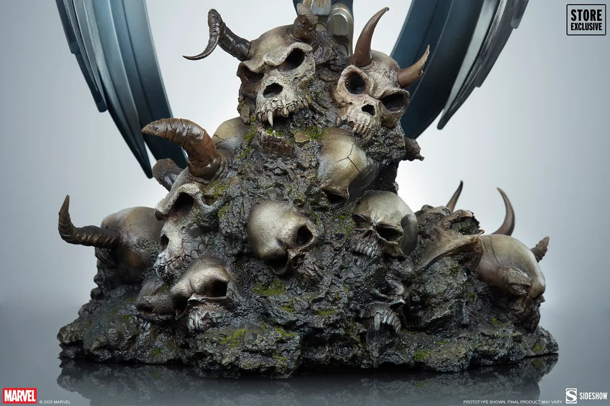 SID3008792 X-Men - Archangel (X-Force Variant) Premium Format Statue - Sideshow Collectibles - Titan Pop Culture