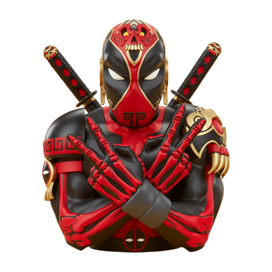 SID700245 Deadpool - Aztec Designer Bust by Jesse Hernandez - Sideshow Collectibles - Titan Pop Culture