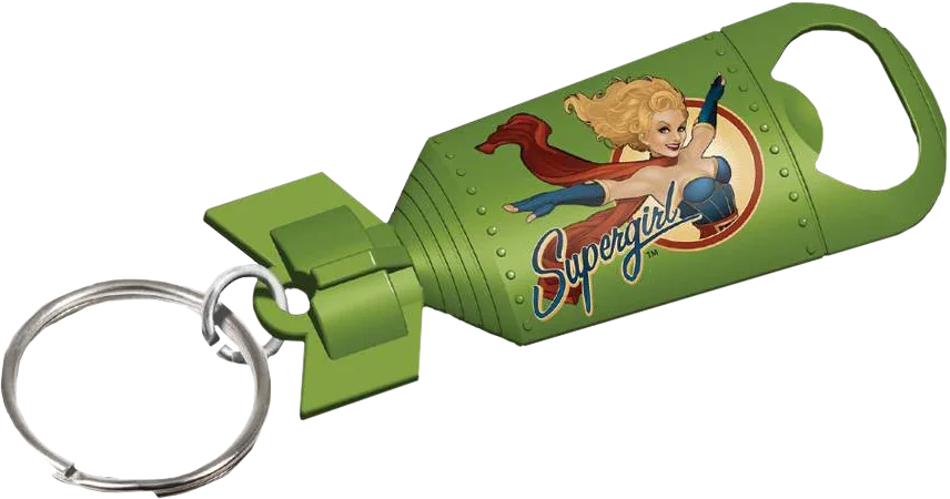 DC Bombshells - Supergirl Bottle Opener Key