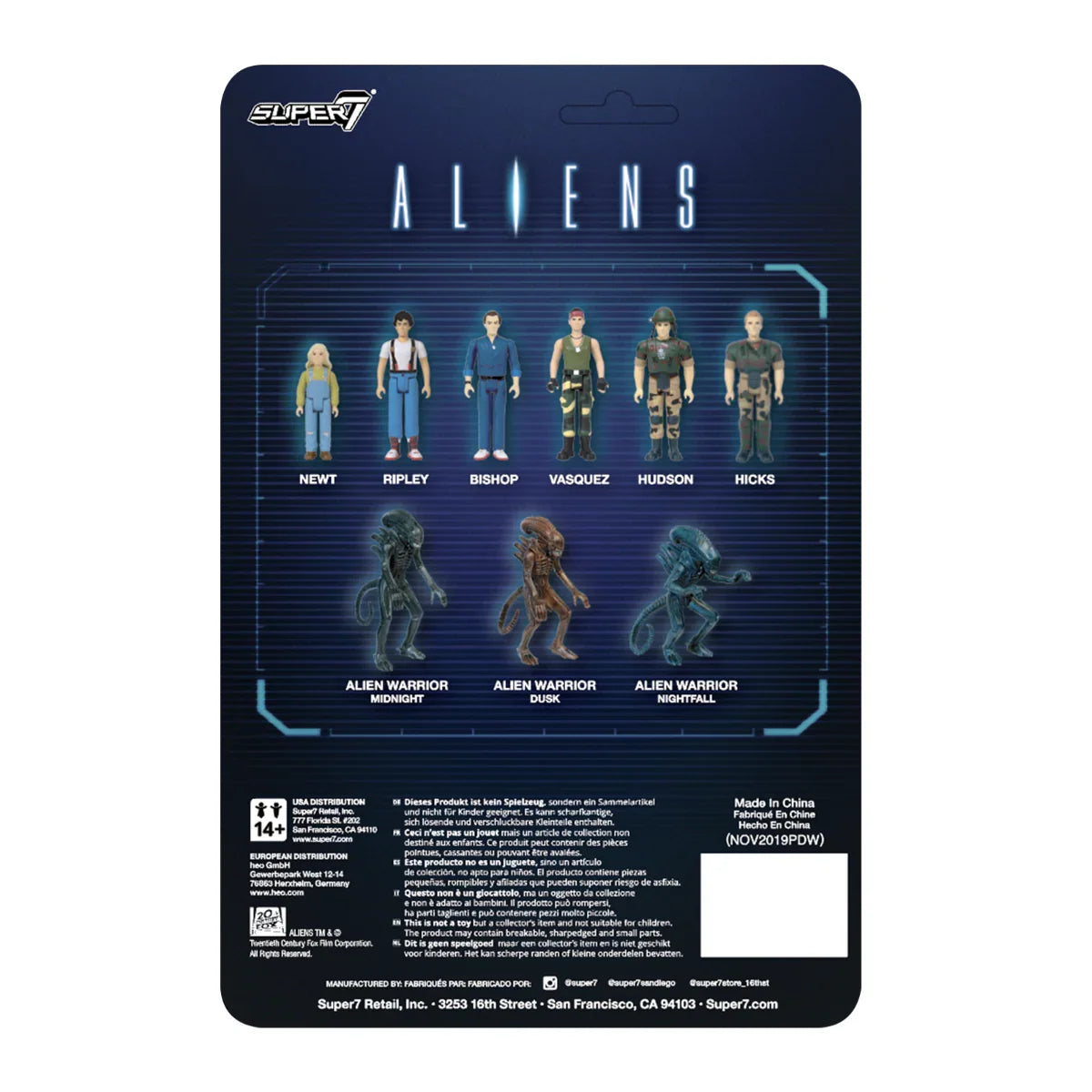 Aliens - Figura Ripley ReAction 3.75