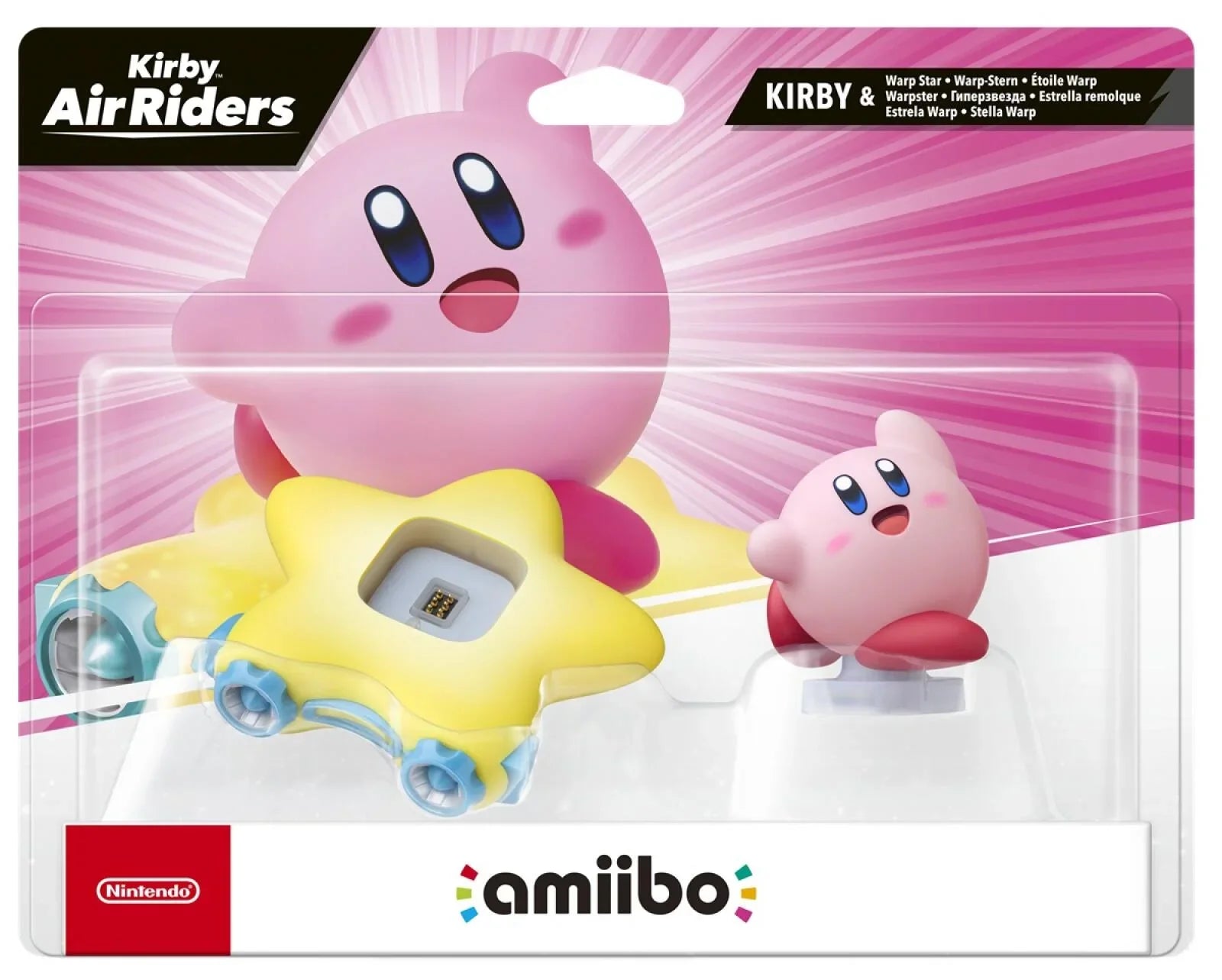 SWI amiibo Kirby Air Riders - Kirby & Warp Star