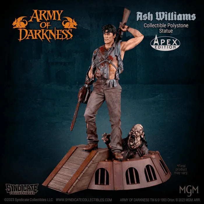 SYN625191-C Army of Darkness - Ash Williams 1:10 Scale Statue - Syndicate Collectibles - Titan Pop Culture