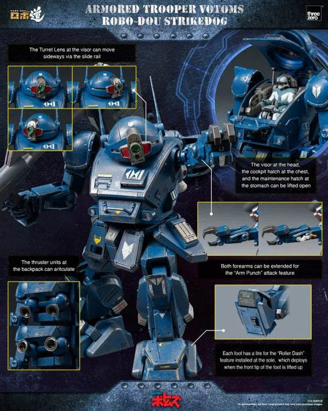 Armored Trooper Votoms - ROBO-DOU Strikedog Figure