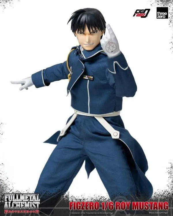 THR3Z02330WO Fullmetal Alchemist: Brotherhood - Roy Mustang Figzero 1:6 Scale Action Figure - Threezero - Titan Pop Culture