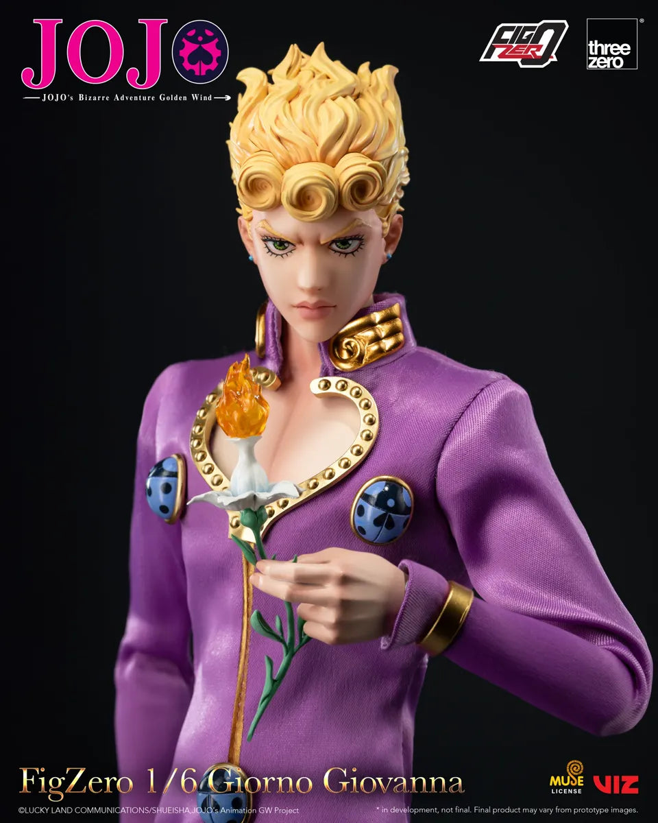 THR3Z06570VO Jojo's Bizarre Adventure - Giorno Giovanna 1:6 Scale Action Figure - Threezero - Titan Pop Culture