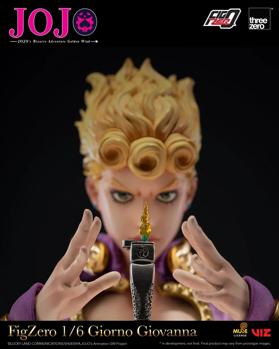 THR3Z06570VO Jojo's Bizarre Adventure - Giorno Giovanna 1:6 Scale Action Figure - Threezero - Titan Pop Culture