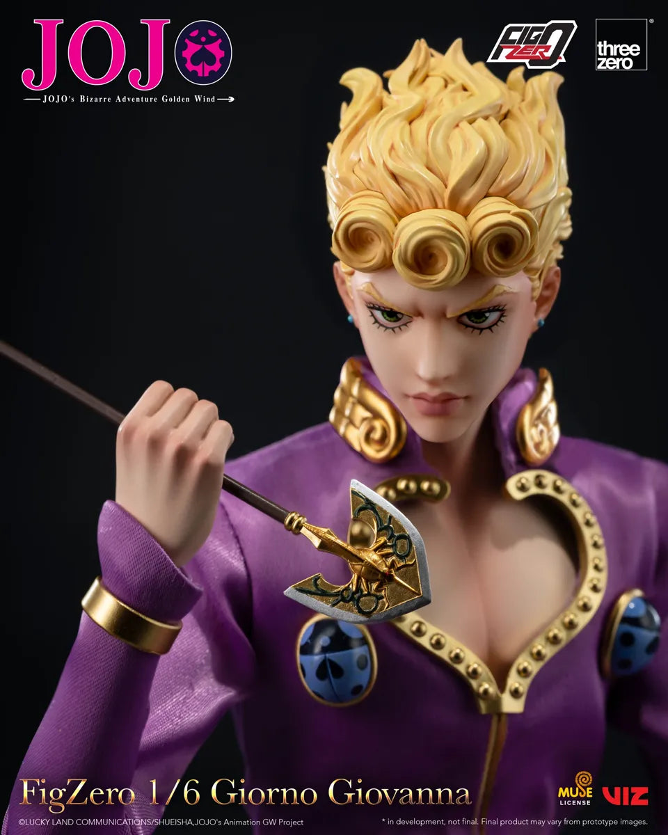 THR3Z06570VO Jojo's Bizarre Adventure - Giorno Giovanna 1:6 Scale Action Figure - Threezero - Titan Pop Culture