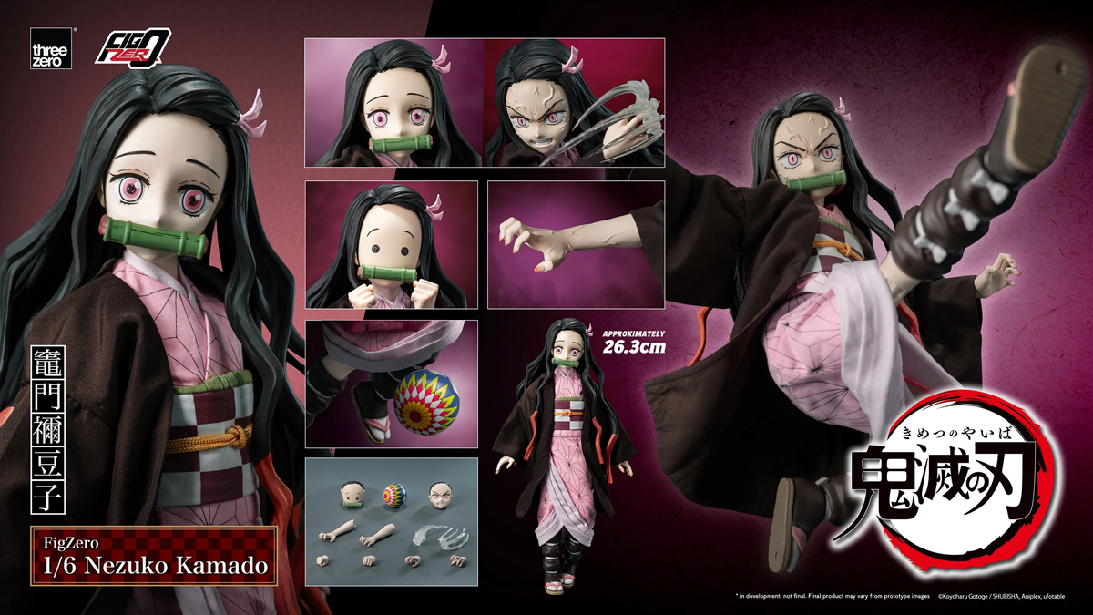 Demon Slayer - Figura Nezuko Kamado FigZero escala 1:6