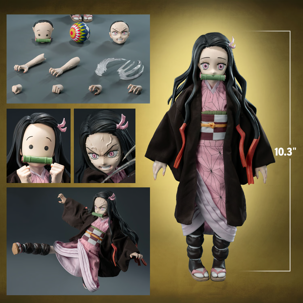 Demon Slayer - Figura Nezuko Kamado FigZero escala 1:6