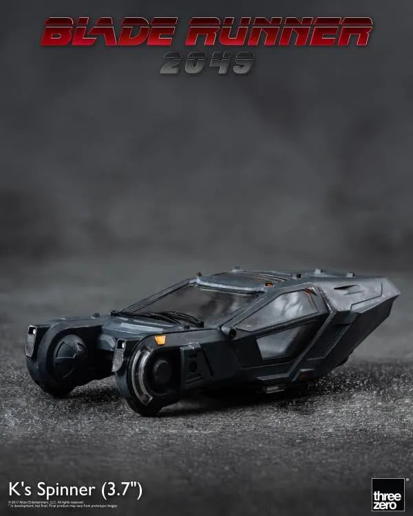THR3Z06880WO Blade Runner 2049 - K'S Spinner 3.7" Replica - Threezero - Titan Pop Culture