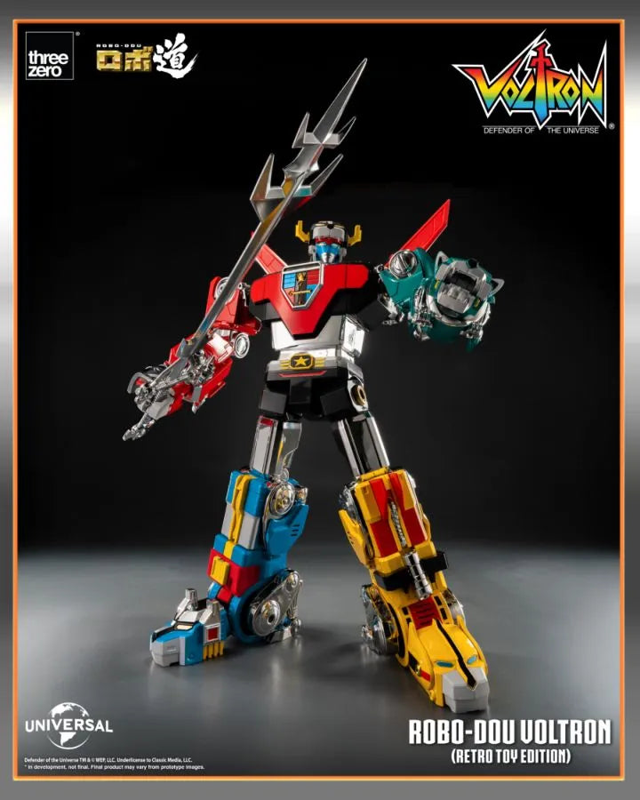 THR3Z0947 Robo Dou - Voltron Retro Toy Edition Figure - Threezero - Titan Pop Culture