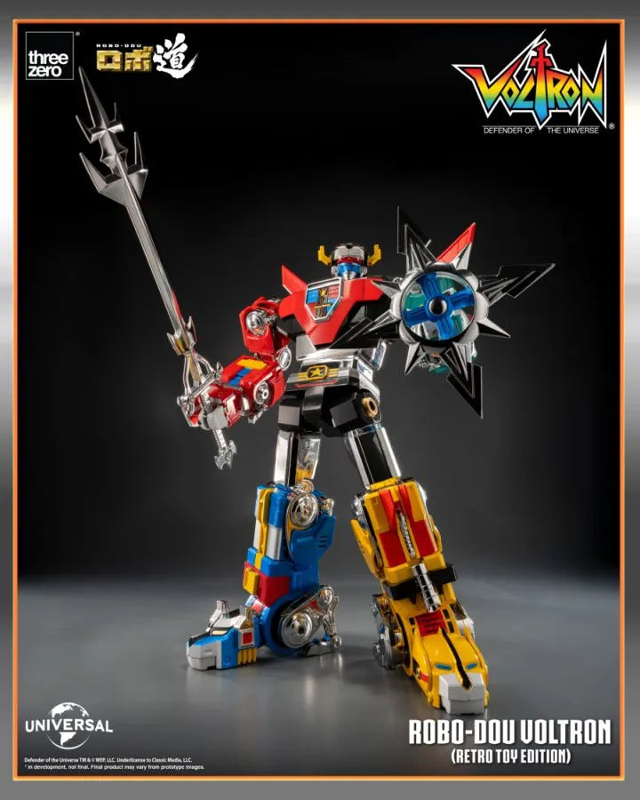 THR3Z0947 Robo Dou - Voltron Retro Toy Edition Figure - Threezero - Titan Pop Culture