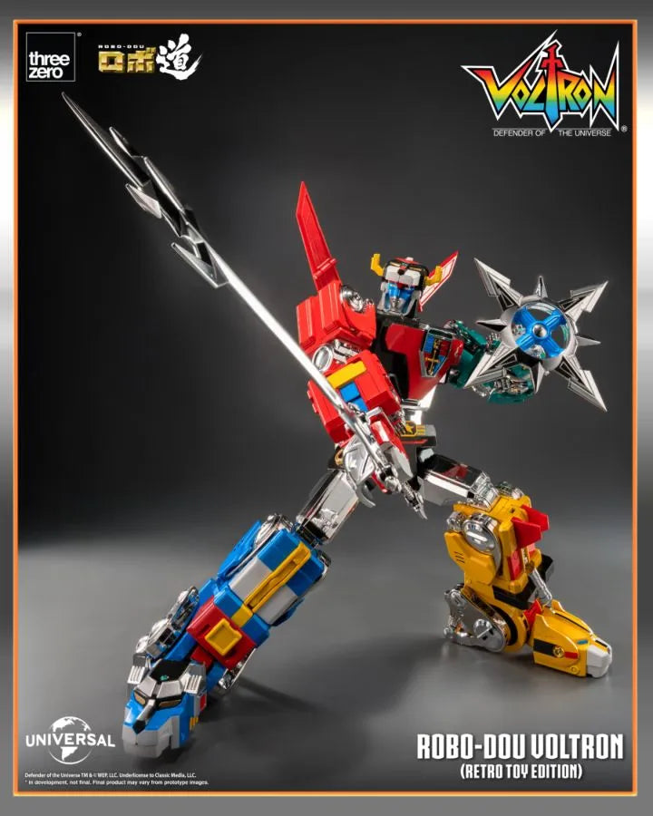THR3Z0947 Robo Dou - Voltron Retro Toy Edition Figure - Threezero - Titan Pop Culture