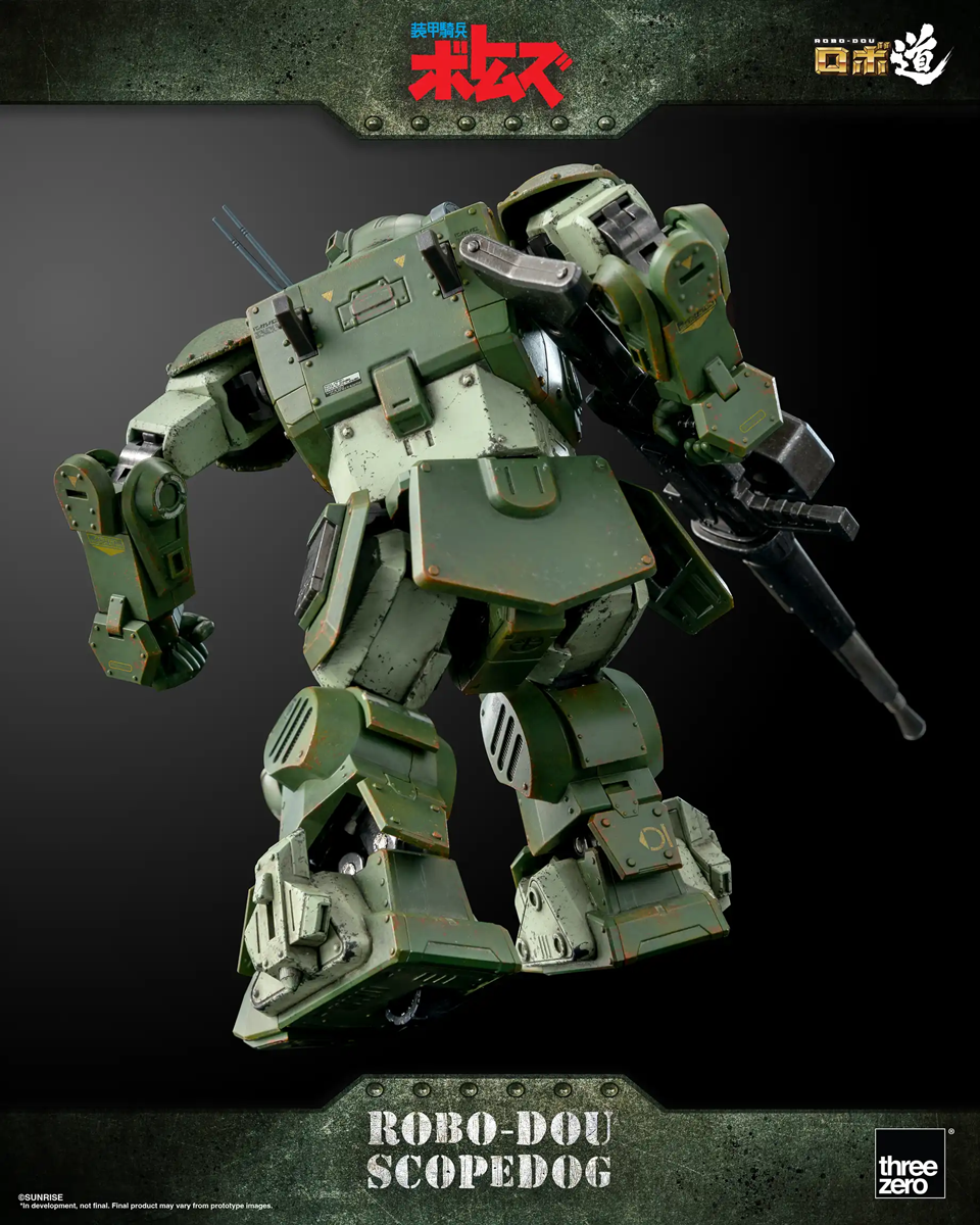 Armored Trooper VOTOMS - Scopedog Version 1.5 1:12 Scale Action Figure