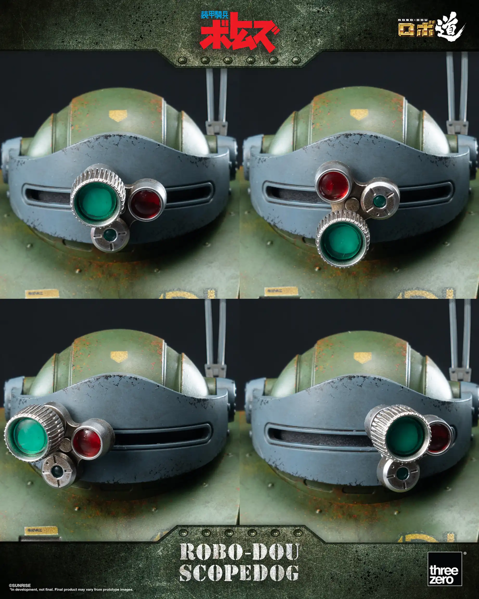 Armored Trooper VOTOMS - Scopedog Version 1.5 1:12 Scale Action Figure