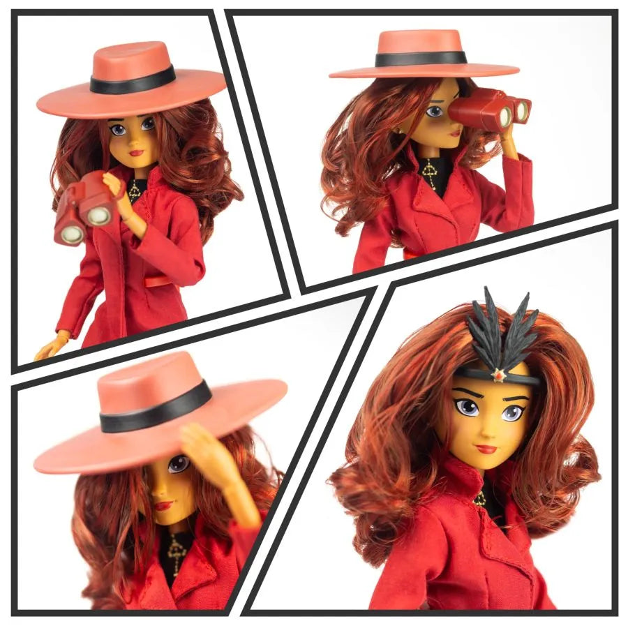 TLSFD12CSCAR01 Carmen Sandiego - Carmen Sandiego Classic 12" Fashion Doll - The Loyal Subjects - Titan Pop Culture