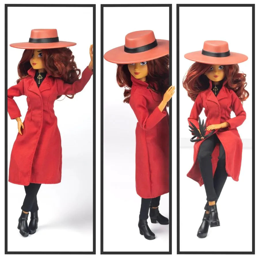 TLSFD12CSCAR01 Carmen Sandiego - Carmen Sandiego Classic 12" Fashion Doll - The Loyal Subjects - Titan Pop Culture