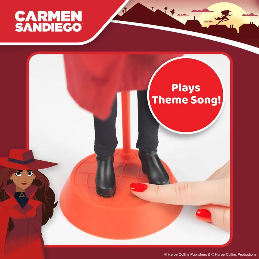 TLSFD12CSCAR01 Carmen Sandiego - Carmen Sandiego Classic 12" Fashion Doll - The Loyal Subjects - Titan Pop Culture