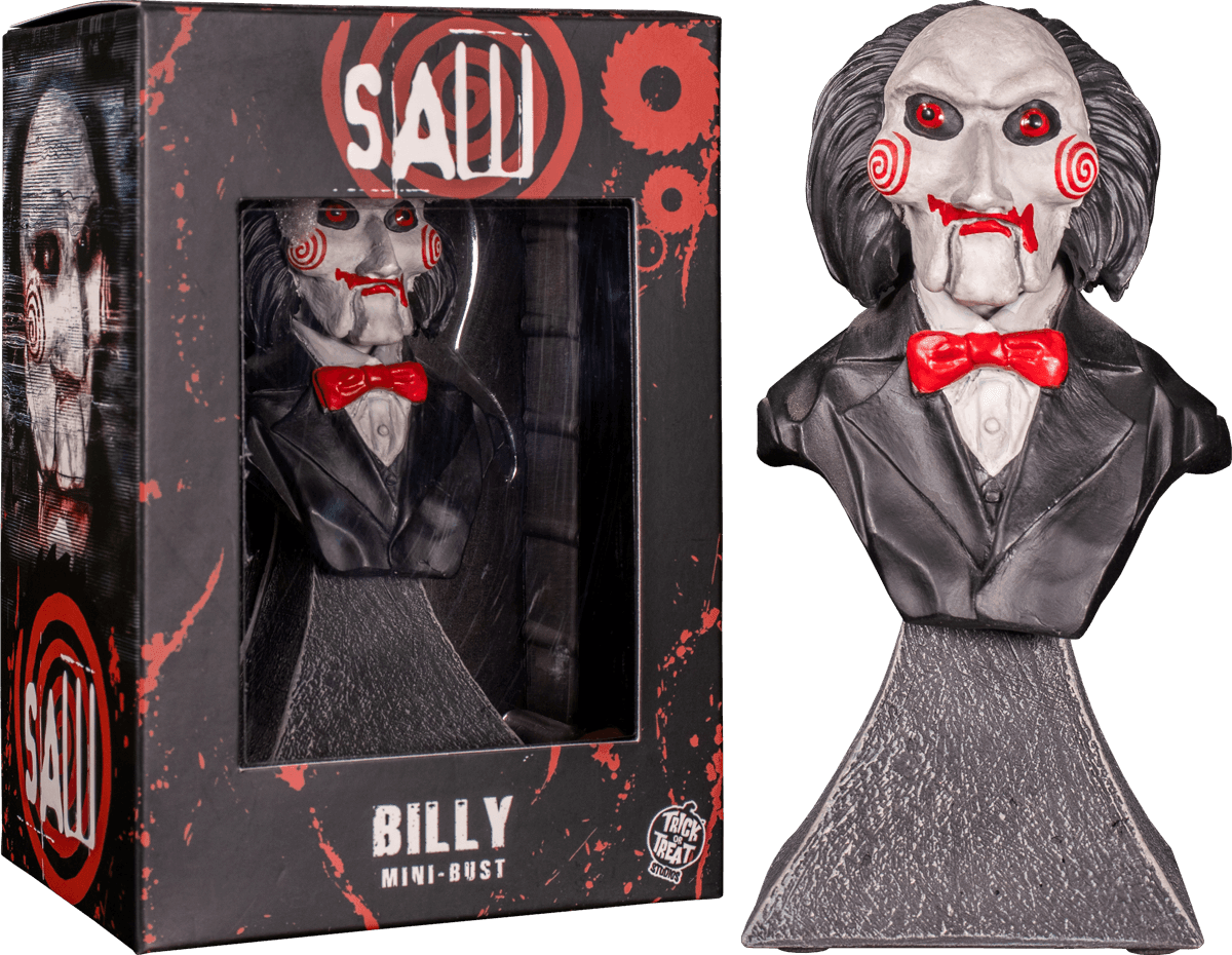 TTSARLG101 Saw - Billy Puppet Mini Bust - Trick or Treat Studios - Titan Pop Culture