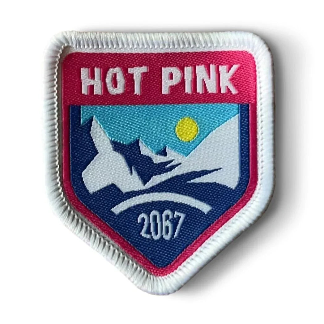 Fallout - Vehículo fundido a presión Snowtrack Fusion Flea en rosa intenso a escala 1:18