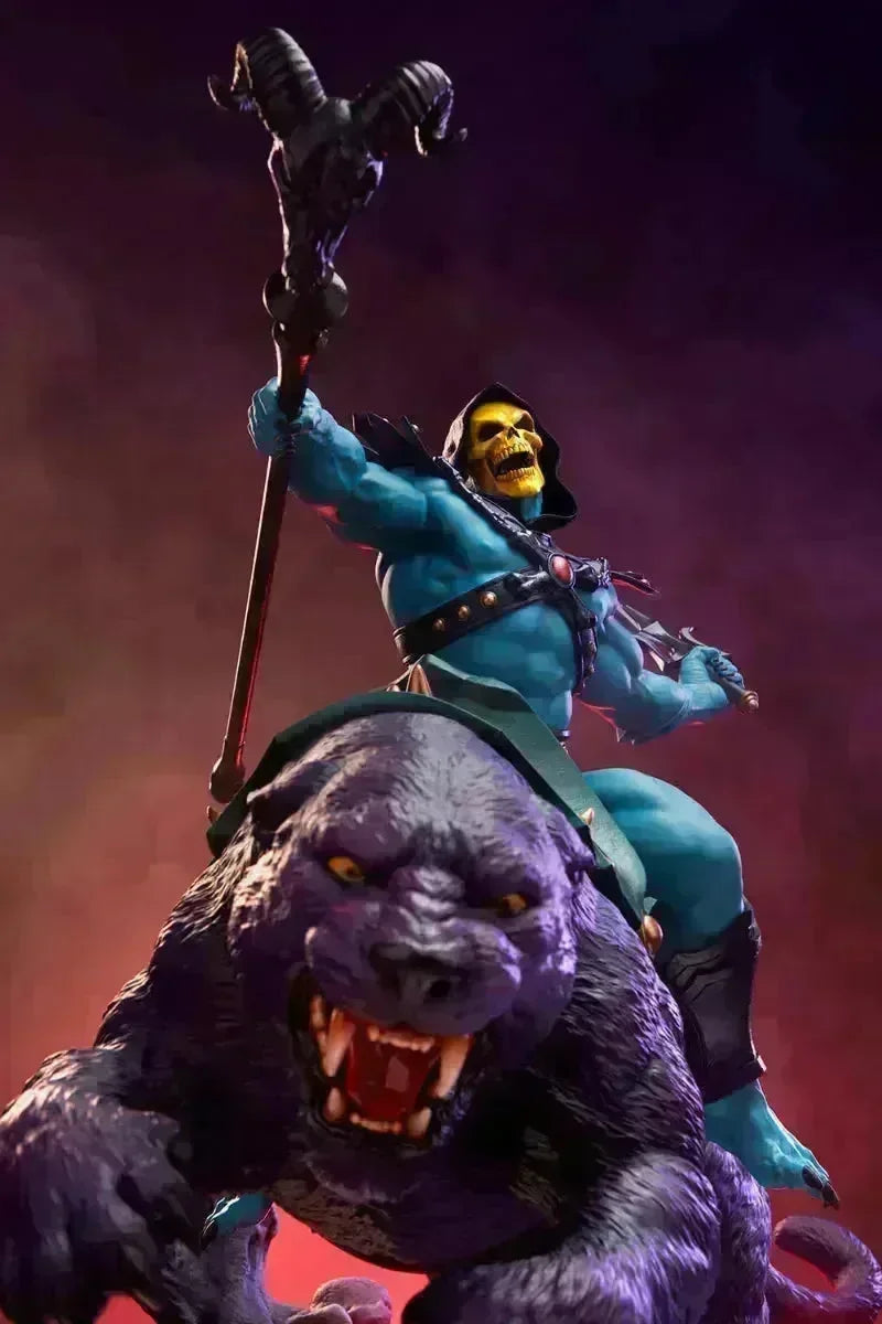 TWE904181 Masters of the Universe - Skeletor & Panthor Deluxe 1:6 Scale Maquette - Tweeterhead - Titan Pop Culture