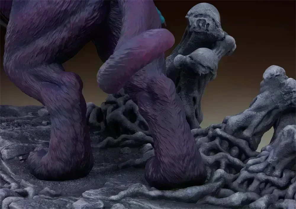 TWE904181 Masters of the Universe - Skeletor & Panthor Deluxe 1:6 Scale Maquette - Tweeterhead - Titan Pop Culture