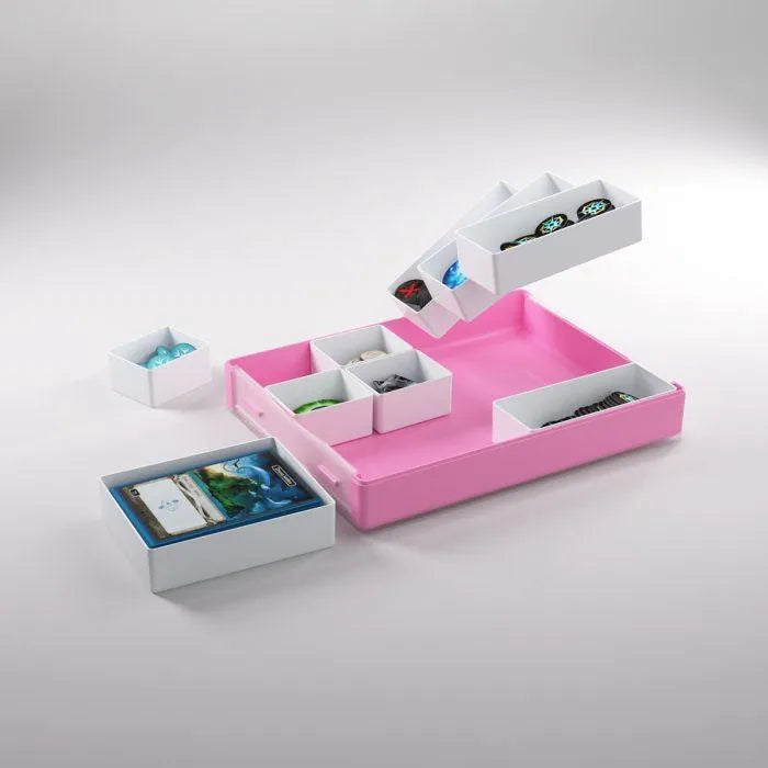 VR-100179 Gamegenic Token Silo Convertible Card Dice Tray Pink - Gamegenic - Titan Pop Culture