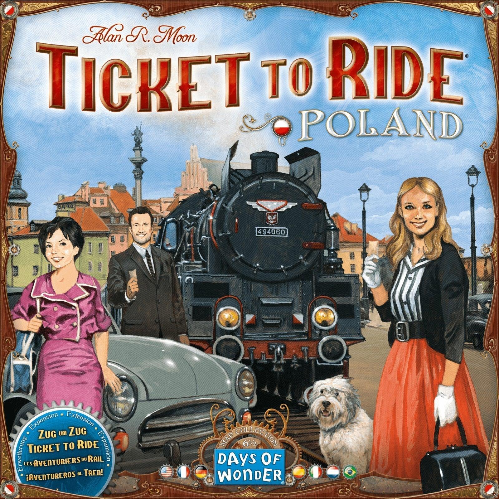 VR-101700 Ticket to Ride Poland - Days Of Wonder - Titan Pop Culture