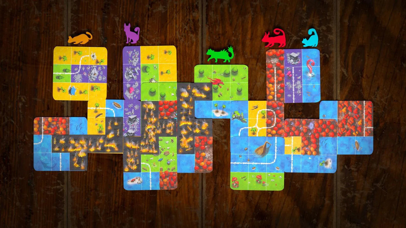 VR-104894 The Isle of Cats Race to the Raft - The City of Games - Titan Pop Culture