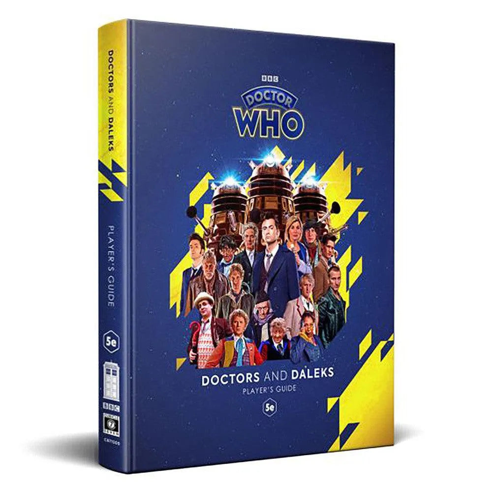 VR-114992 Dr. Who - Doctors and Daleks Players Guide - Cubicle 7 - Titan Pop Culture