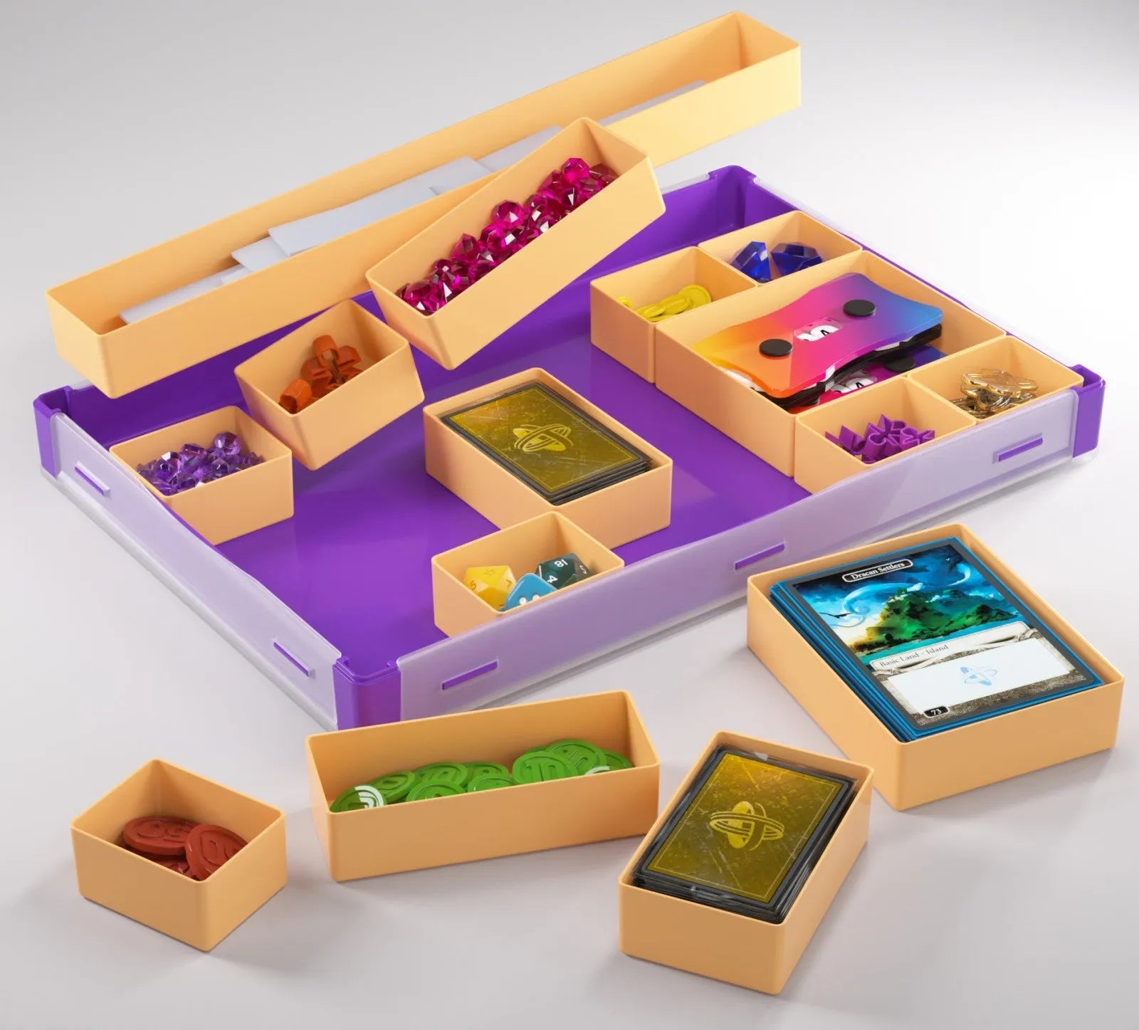 Gamegenic Token Silo XL Purple/Orange