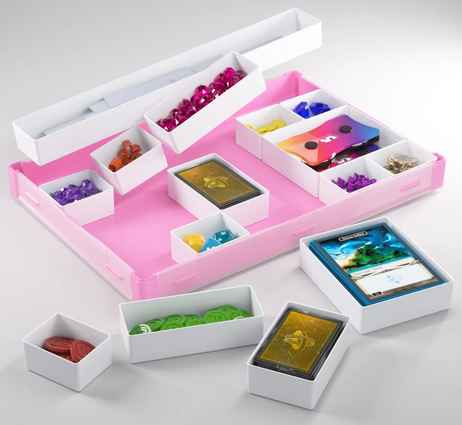 Gamegenic Token Silo XL Pink/White