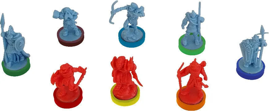 War of the Ring 2E Colored Plastic Rings Core Set