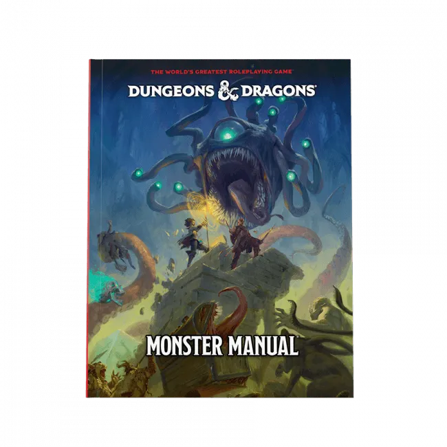 27644 D&D Dungeons & Dragons Monster Manual 2024 (Hard Cover) - Wizards of the Coast - Titan Pop Culture