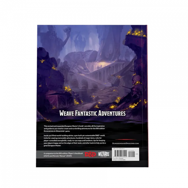27642 D&D Dungeons & Dragons Master's Guide 2024 (Hard Cover) - Wizards of the Coast - Titan Pop Culture