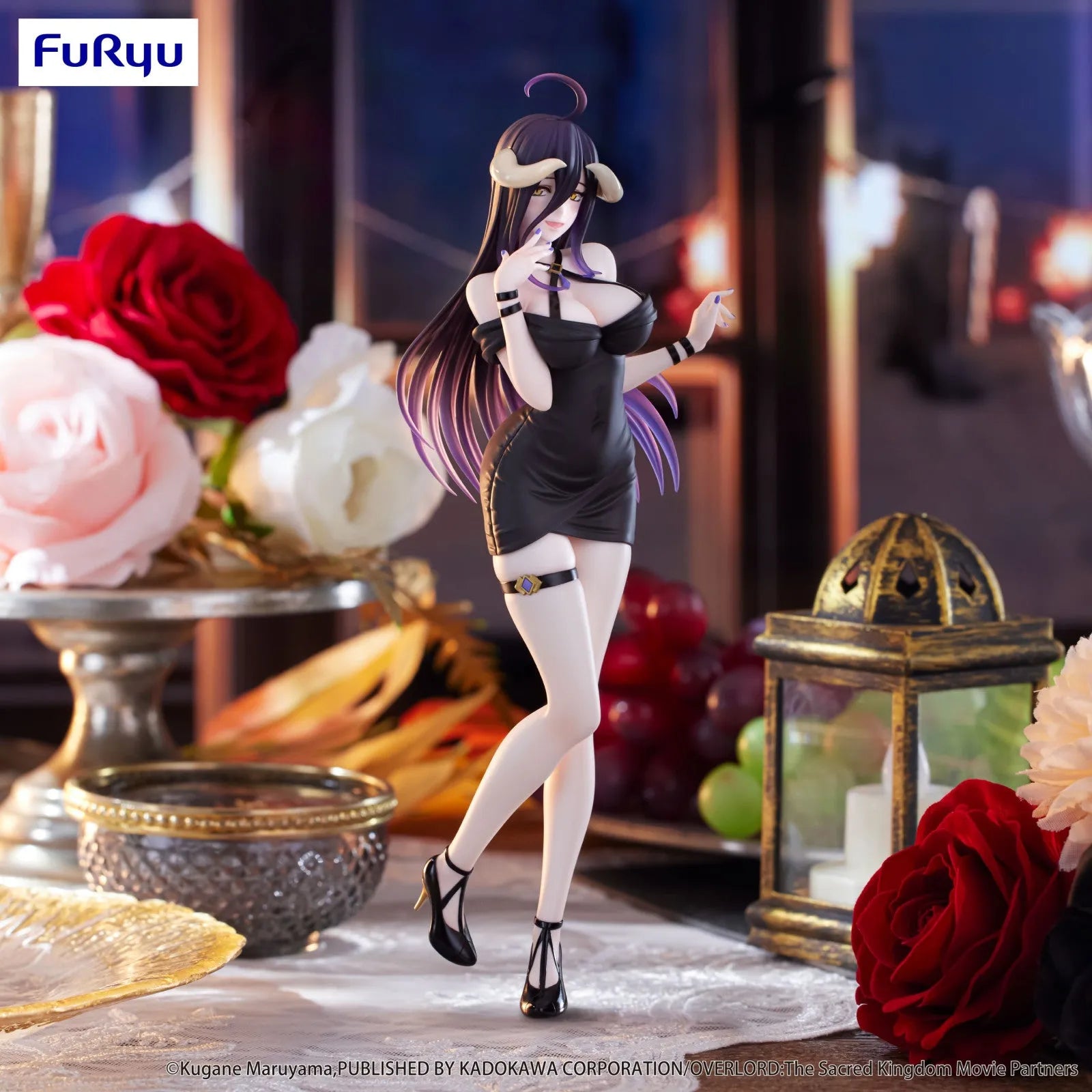 VR-119950 Overlord Trio Try It Figure Albedo Mini Dress Version - Good Smile Company - Titan Pop Culture