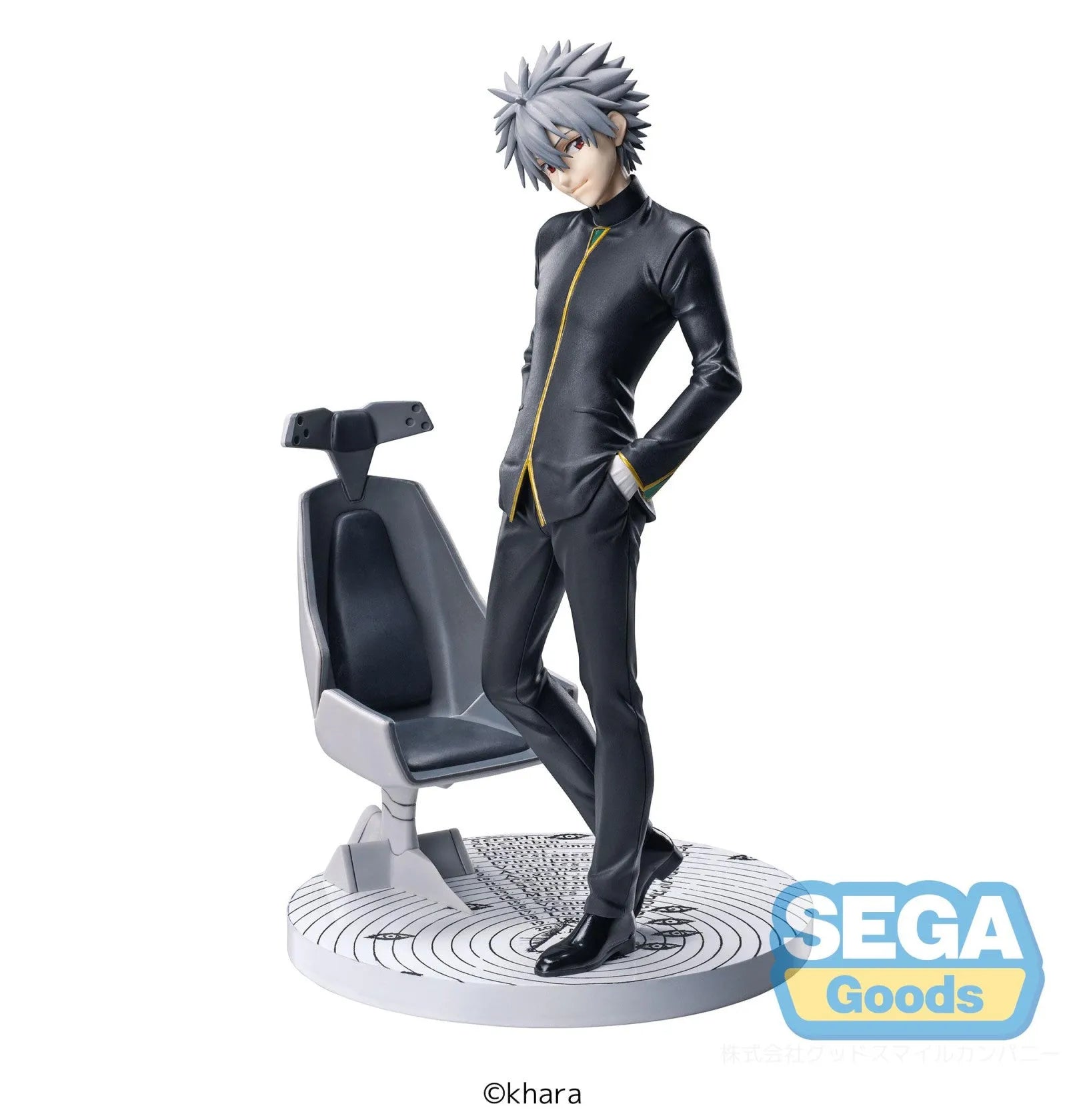 VR-120050 Evangelion 3.0+1.0 Thrice Upon a Time Luminasta Kaworu Nagisa Commander Suit Version 2 - Good Smile Company - Titan Pop Culture