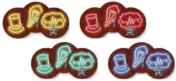 VR-120105 Nucleum Neons promo - Board & Dice - Titan Pop Culture