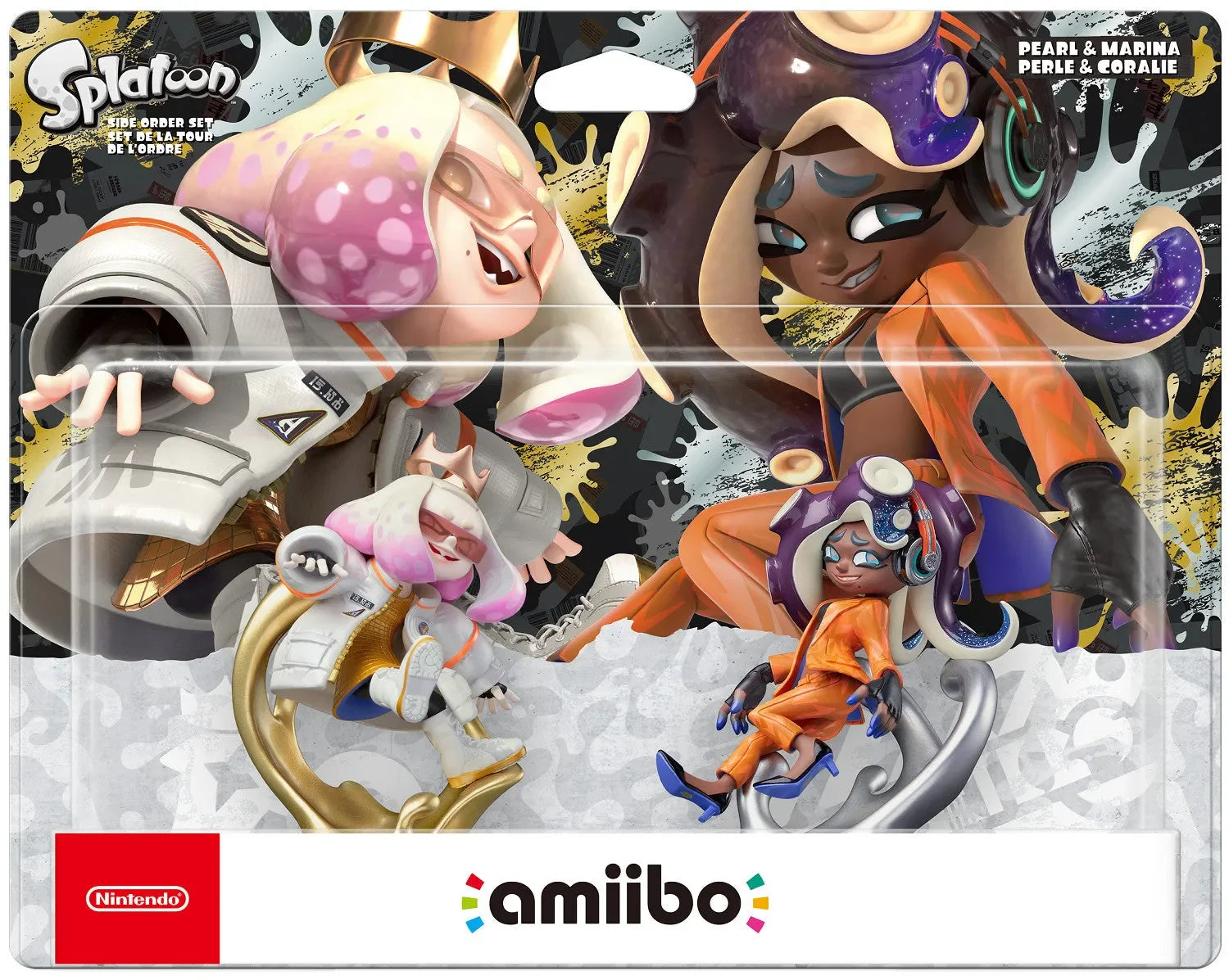 VR-120420 SWI amiibo Splatoon Collection - Side Order Set: Off the Hook (Pearl + Marina) - Nintendo - Titan Pop Culture