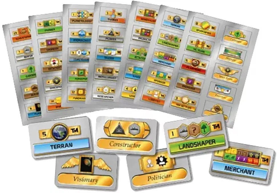 Terraforming Mars Milestones and Awards