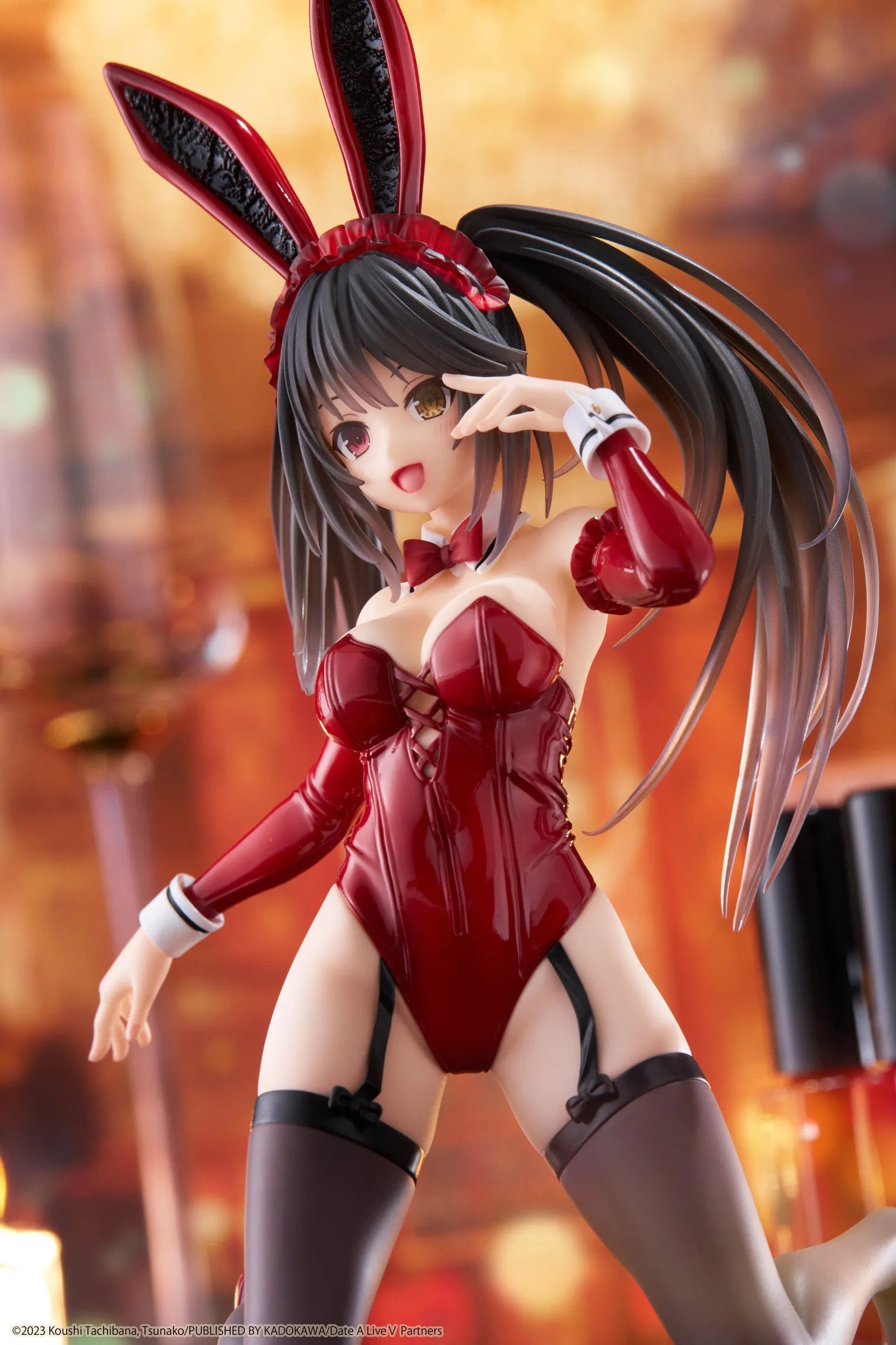 VR-122244 Date a Live V Desktop Cute Figure Kurumi Tokisaki (Bunny Version) - TAITO - Titan Pop Culture