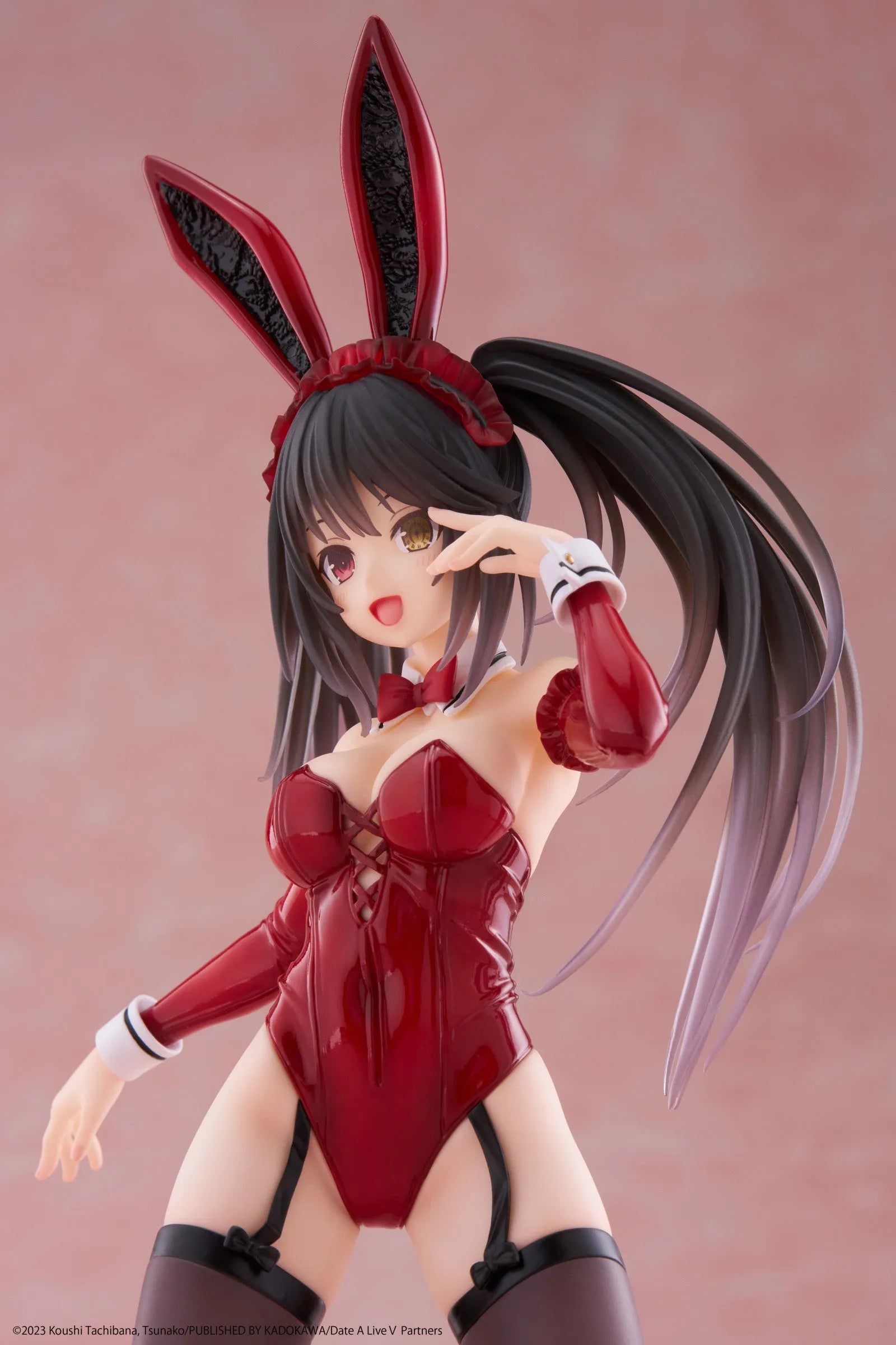 VR-122244 Date a Live V Desktop Cute Figure Kurumi Tokisaki (Bunny Version) - TAITO - Titan Pop Culture