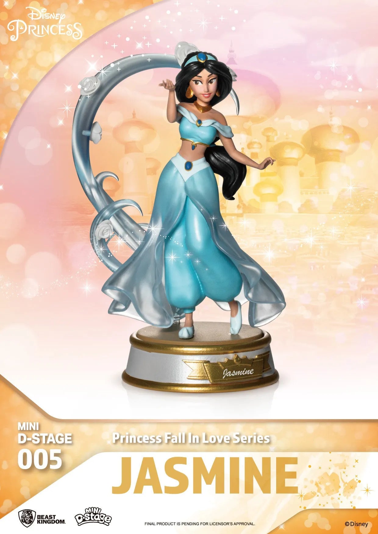 Beast Kingdom Mini D Stage Disney Princess Fall In Love Series Jasmine